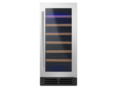 Whirlpool Black-on-Stainless Undercounter Wine Center (7.6 Cu. Ft.) - WUW35X15DS