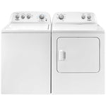 Whirlpool White Top-Load Washer (4.4 cu. ft.) & Electric Dryer (7.0 cu. ft.) - WTW4855HW/YWED4850HW
