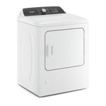 Whirlpool White Front Load Steam Gas Dryer with Moisture Sensing (7.0 Cu.Ft) - WGD5050LW