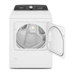 Whirlpool White Front Load Steam Gas Dryer with Moisture Sensing (7.0 Cu.Ft) - WGD5050LW