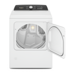 Whirlpool White Front Load Steam Gas Dryer with Moisture Sensing (7.0 Cu.Ft) - WGD5050LW