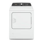 Whirlpool White Front Load Steam Gas Dryer with Moisture Sensing (7.0 Cu.Ft) - WGD5050LW