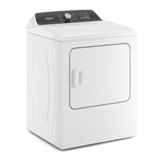 Whirlpool White Electric Steam Dryer with Moisture Sensing (7.0 Cu.Ft.) - YWED5050LW