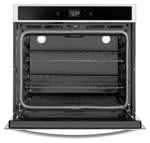 Whirlpool Stainless Steel Smart Electric Single Wall Oven (4.3 Cu. Ft.) - WOS51EC7HS