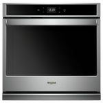 Whirlpool Stainless Steel Smart Electric Single Wall Oven (4.3 Cu. Ft.) - WOS51EC7HS