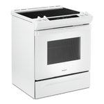 Whirlpool White Electric Range with Frozen Bake Technology (4.8 Cu.Ft) - YWEE515S0LW