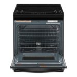 Whirlpool Black Electric Range with Frozen Bake Technology (4.8 Cu.Ft) - YWEE515S0LB