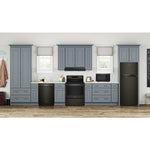 Whirlpool Black Stainless Top Mount Refrigerator (18 cu.ft.) - WRT518SZKV