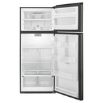 Whirlpool Black Stainless Top Mount Refrigerator (18 cu.ft.) - WRT518SZKV