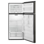 Whirlpool Black Stainless Top Mount Refrigerator (18 cu.ft.) - WRT518SZKV