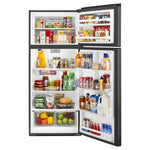 Whirlpool Black Stainless Top Mount Refrigerator (18 cu.ft.) - WRT518SZKV