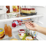 Whirlpool Black Stainless Top Mount Refrigerator (18 cu.ft.) - WRT518SZKV