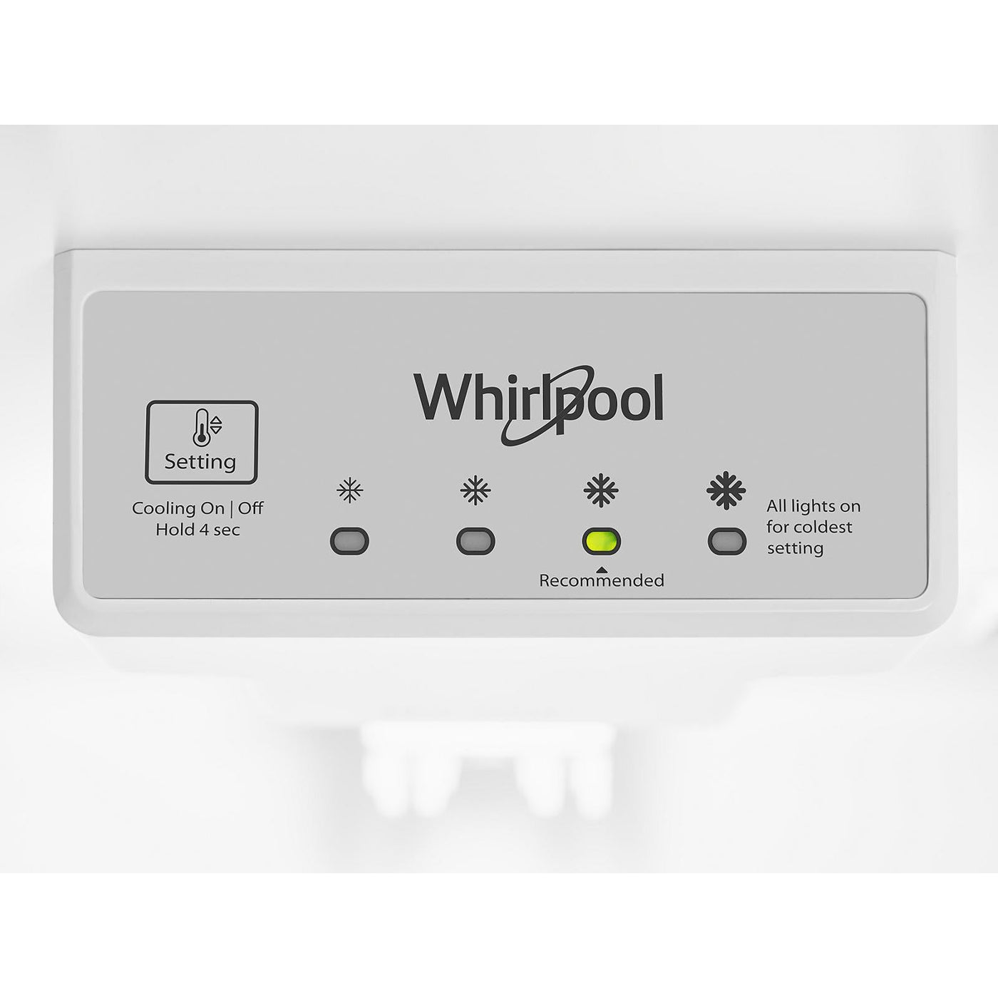 Whirlpool Black Stainless Top Mount Refrigerator (18 cu.ft.) - WRT518SZKV