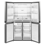 Whirlpool Fingerprint Resistant Metallic Steel French 4 Door Refrigerator (19.4 cu.ft.) - WRQA59CNKZ