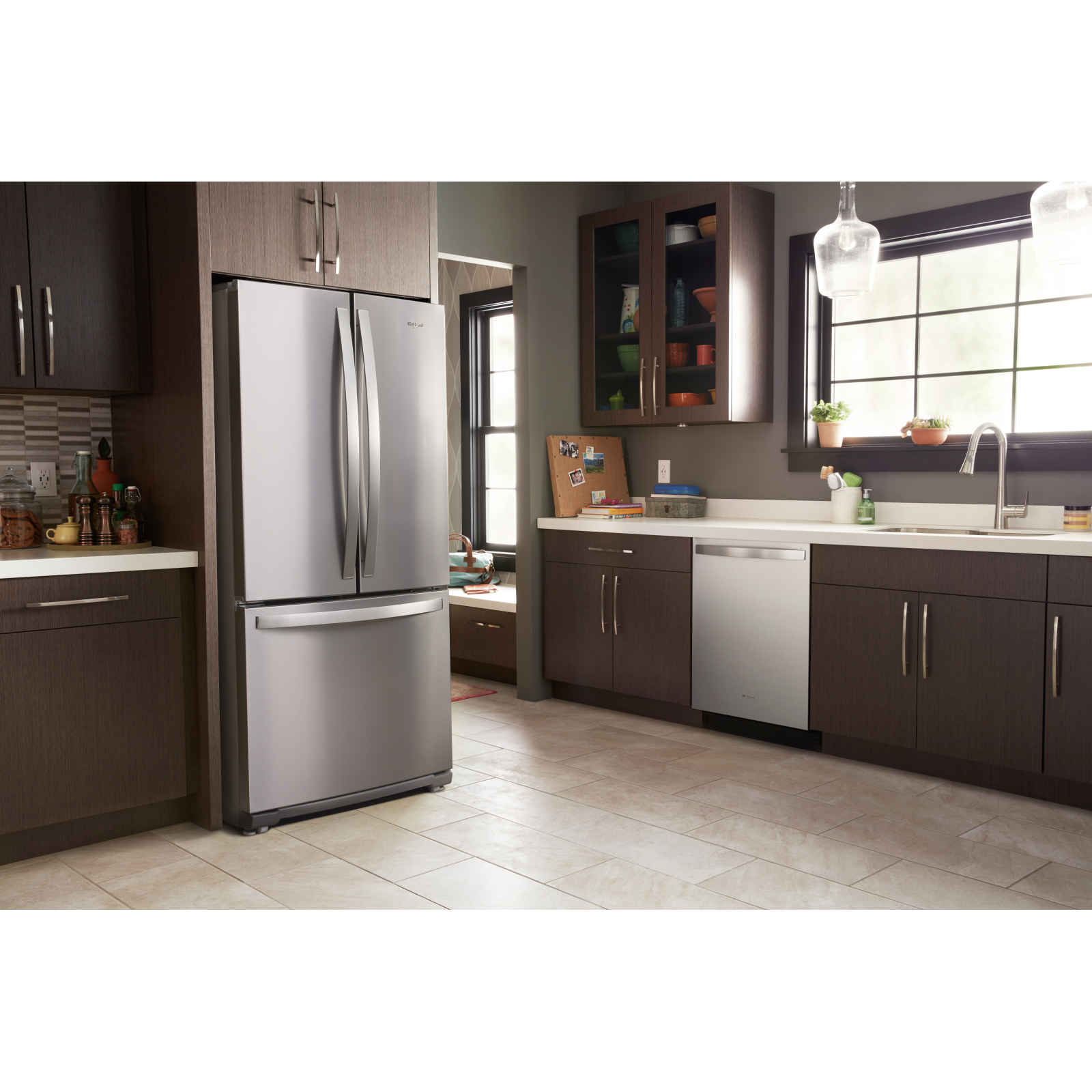 Whirlpool Fingerprint Resistant Metallic Steel Dishwasher with Sensor Cycle (51 dBA) - WDT705PAKZ