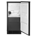 Whirlpool Black Icemaker (25 lbs) - WUI75X15HB
