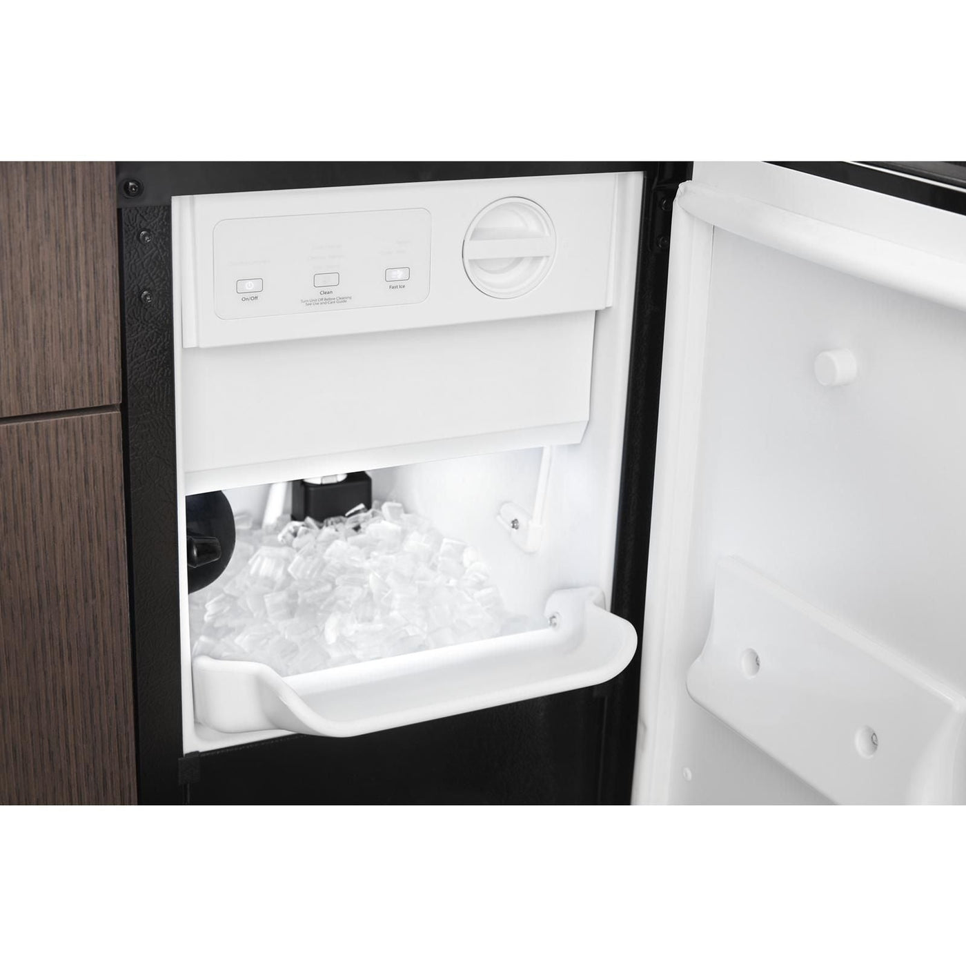 Whirlpool Black Icemaker (25 lbs) - WUI75X15HB