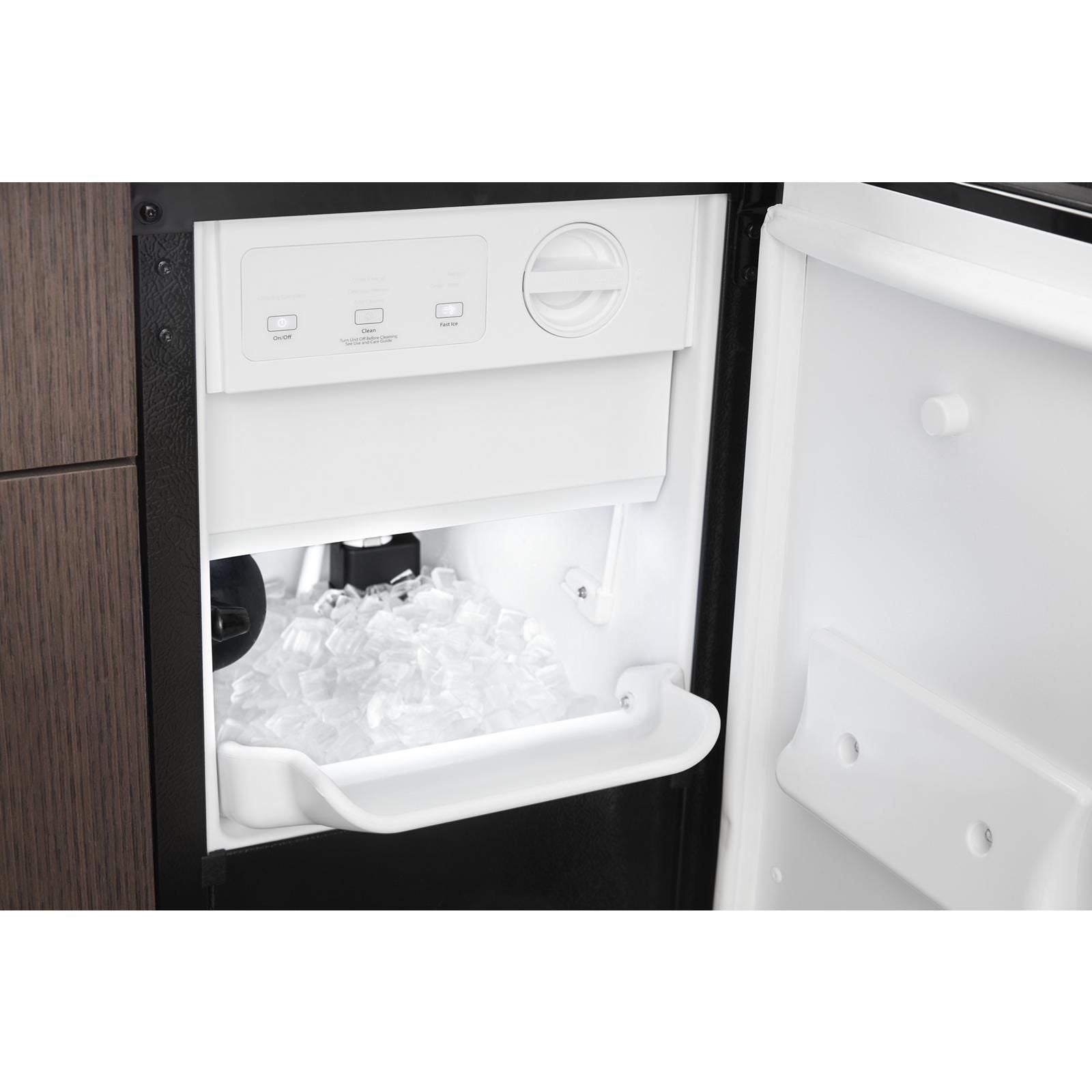 Whirlpool Black Icemaker (25 lbs) - WUI75X15HB