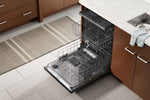 Whirlpool 24" Black Stainless Dishwasher with 3rd Rack (47 dBA) - WDT750SAKV