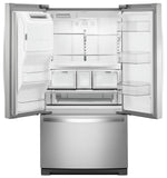 Whirlpool Fingerprint Resistant Stainless Steel French Door Refrigerator (27 Cu. Ft.) - WRF757SDHZ