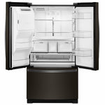 Whirlpool Black Stainless French Door Refrigerator (27 Cu. Ft.) - WRF757SDHV