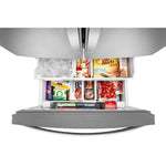 Whirlpool Fingerprint Resistant Stainless Steel French Door Refrigerator (27 Cu. Ft.) - WRF767SDHZ