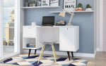 Stobi Office Desk - White