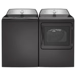 GE Profile Diamond Grey Top Load Washer (5.8 IEC cu. ft.) & GE Profile Diamond Grey Electric Dryer (7.4 cu. ft.) - PTW600BPRDG/PTD60EBMRDG