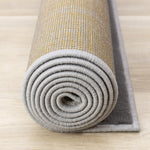 Functional Contemporary Area Rug - Grey - 5' X 8'
