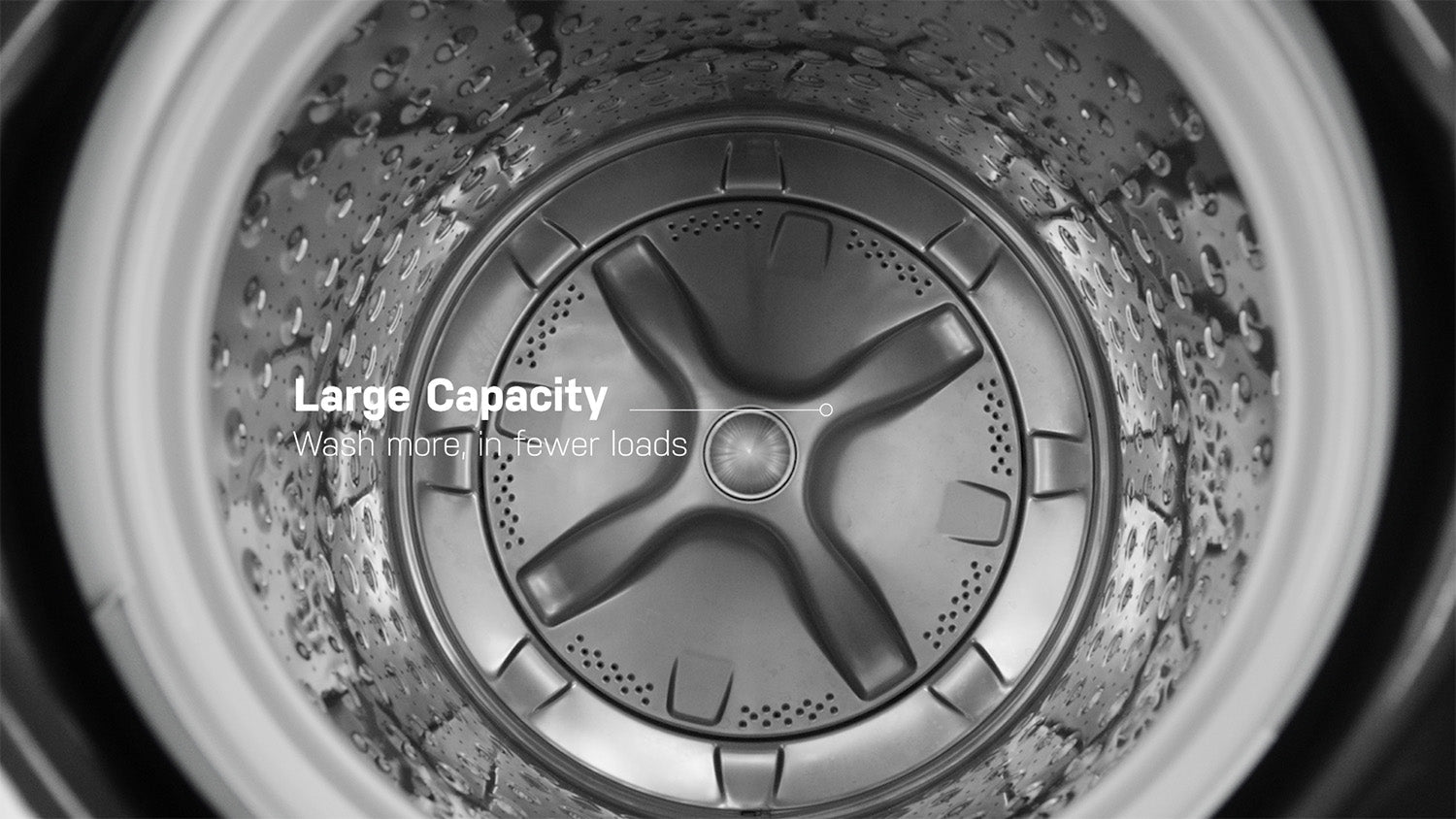 GE Diamond Grey Top Load Washer with Sanifresh Cycle (5.3 Cu. Ft. IEC) - GTW690BMTDG