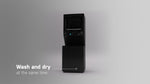 GE Diamond Grey Unitized Spacemaker (10.4 Cu. Ft.) - GUD57EEMTDG