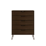 Nuuk 5-Drawer Dresser - Brown