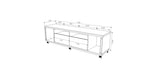 Mabu II TV Stand - Black