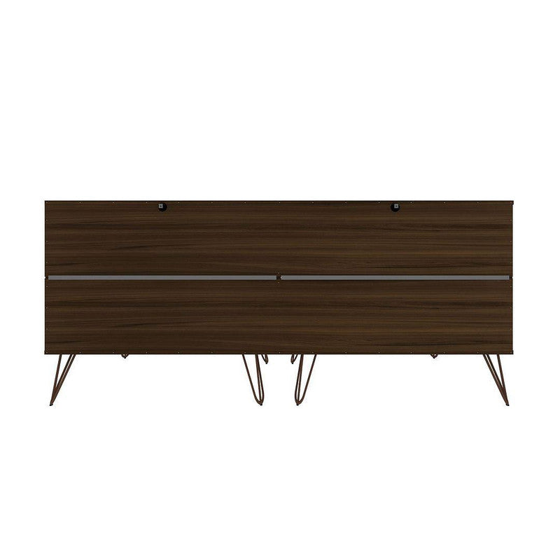 Nuuk 6-Drawer Double Dresser - Brown