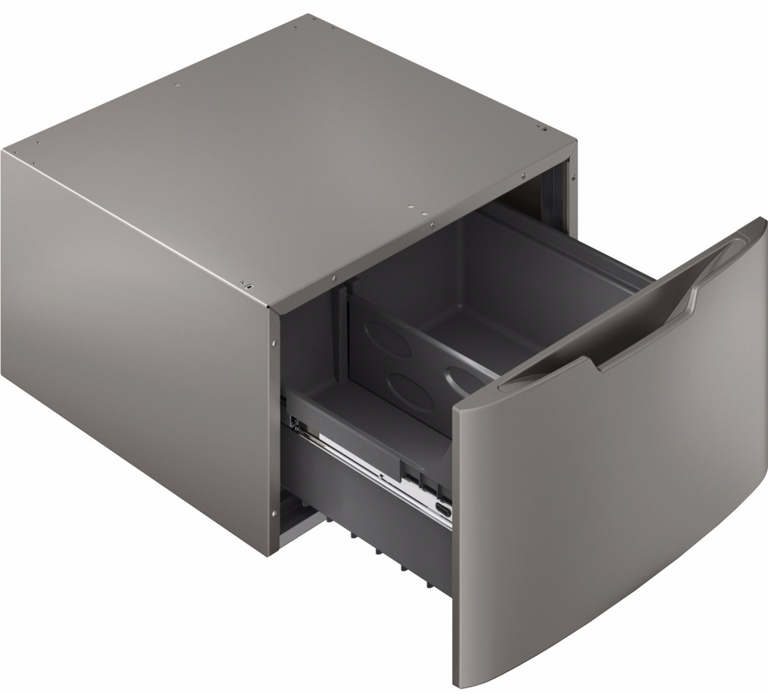 GE Satin Nickel Pedestal for UltraFresh Vent Laundry - GFP1528PNSN