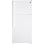 GE White Top Mount Refrigerator (15.6 Cu.Ft.) - GTE16DTNRWW