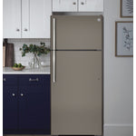 GE Slate Top Mount Refrigerator (17.5 Cu. Ft.) - GTE18GMNRES