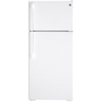 GE White Top Mount Refrigerator (16.6 Cu.Ft.) - GTE17DTNRWW
