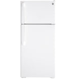 GE White Top Mount Refrigerator (16.6 Cu.Ft) - GTE17GTNRWW