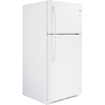 GE White Top-Freezer Refrigerator (18 Cu. Ft.) - GTS18FTLKWW
