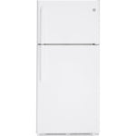 GE White Top-Freezer Refrigerator (18 Cu. Ft.) - GTS18FTLKWW