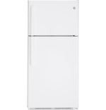 GE White Top-Freezer Refrigerator (18 Cu. Ft.) - GTS18FTLKWW