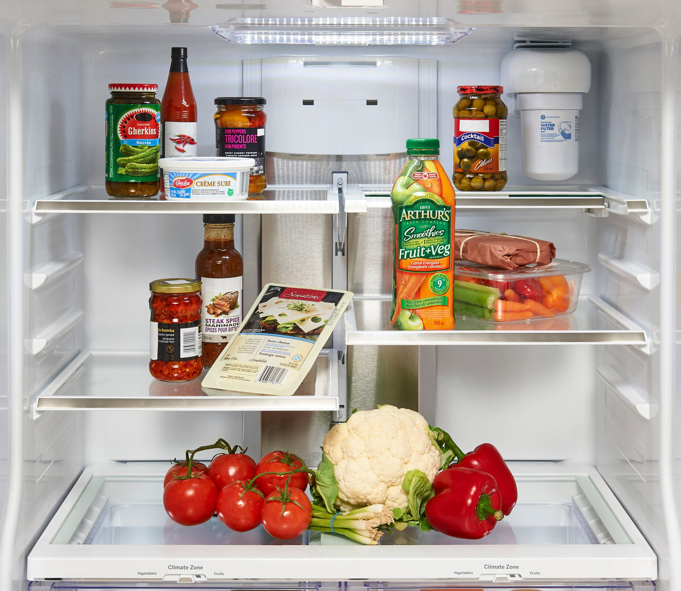 GE Profile Slate French Door Refrigerator (17.5 Cu. Ft.) - PYE18HMLKES