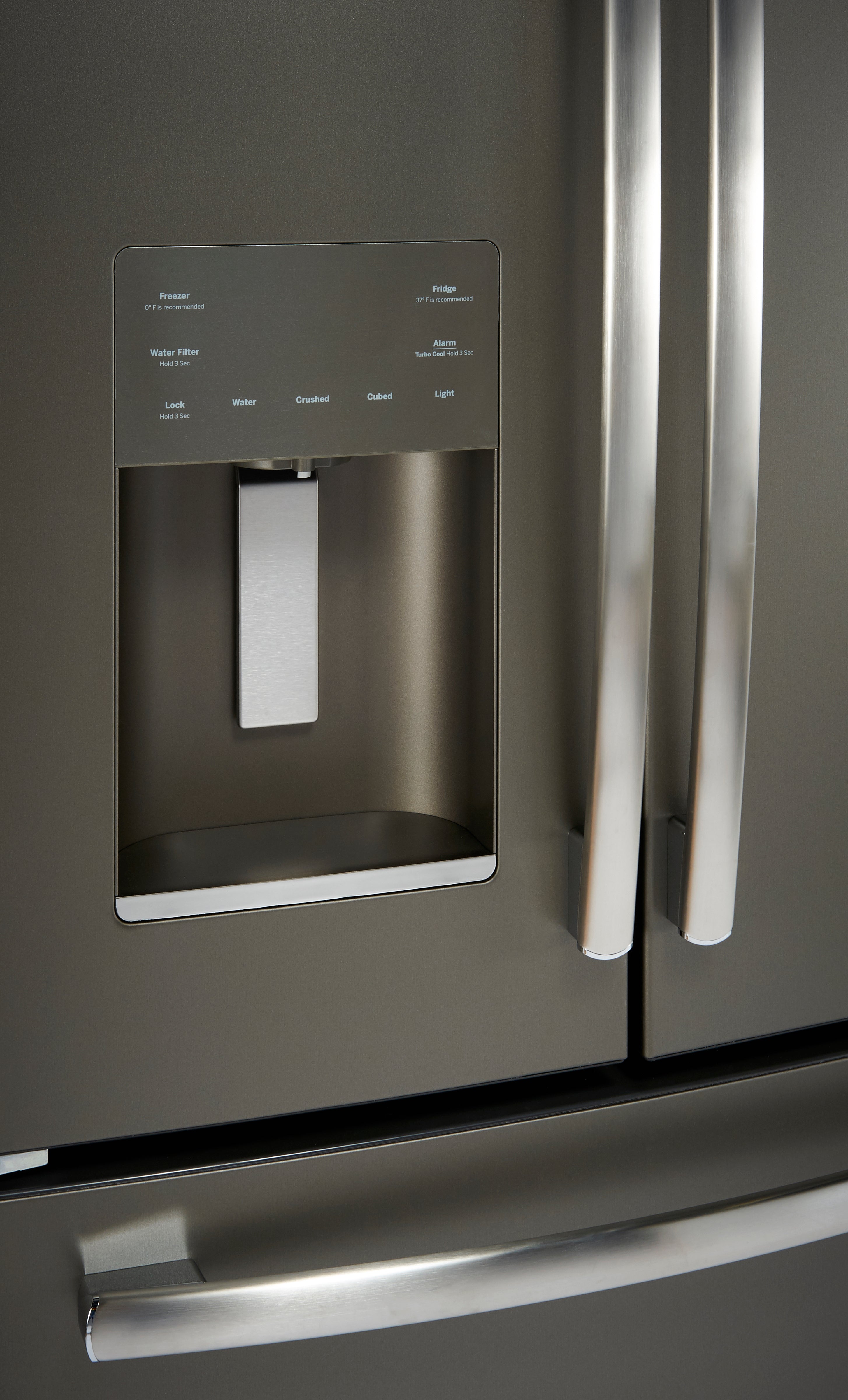 GE Profile Slate French Door Refrigerator (17.5 Cu. Ft.) - PYE18HMLKES