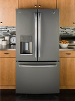 GE Profile Slate French Door Refrigerator (17.5 Cu. Ft.) - PYE18HMLKES