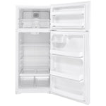 GE White Top Mount Refrigerator (17.5 Cu.Ft.) - GTE18DTNRWW