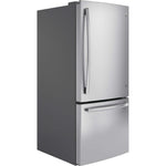 GE Fingerprint Resistant Stainless 30" Bottom-Mount Refrigerator (20.9 cu ft)- GBE21AYRKFS