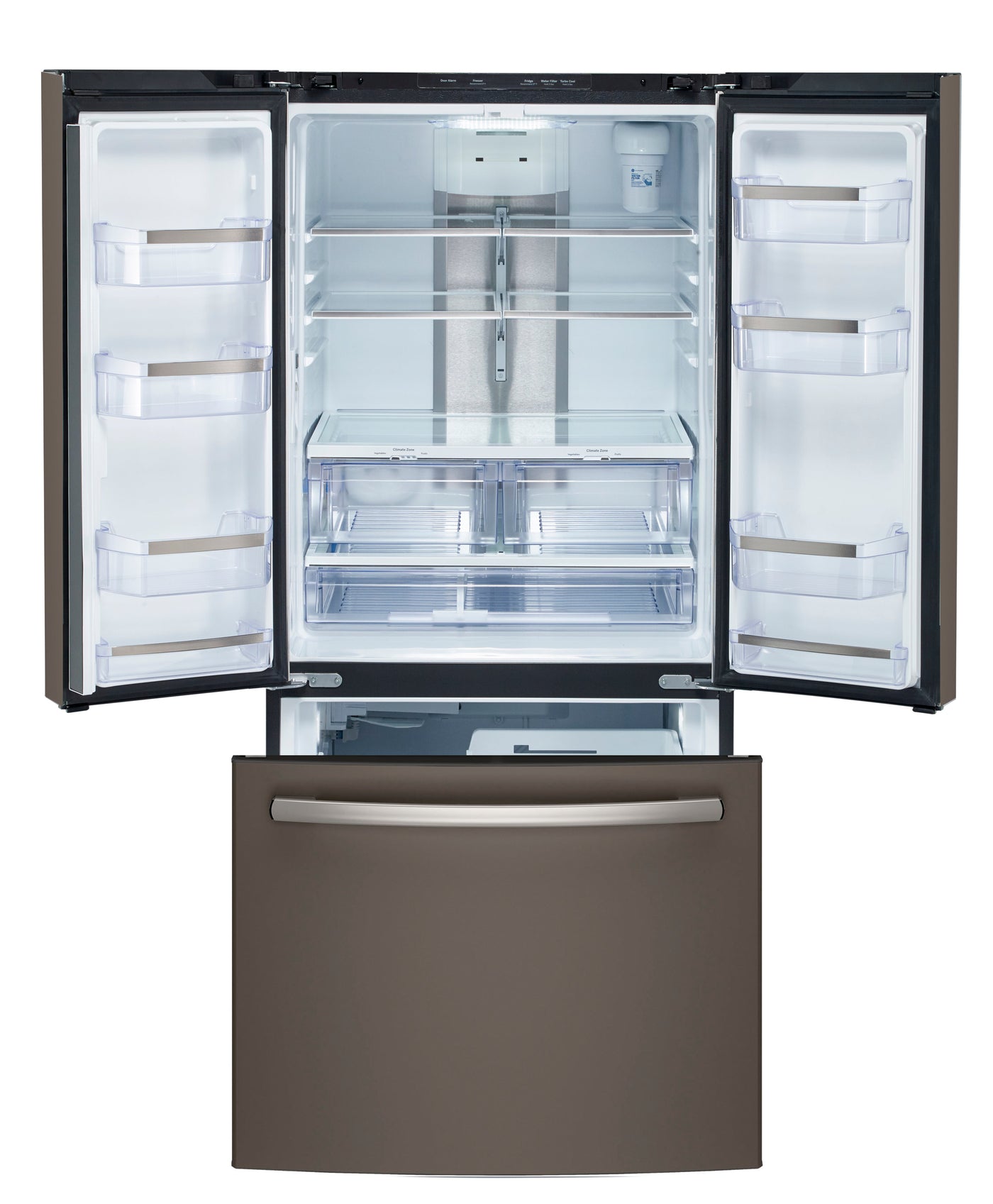 GE Profile Series Slate French Door Refrigerator (20.8 Cu. Ft) - PNE21NMLKES
