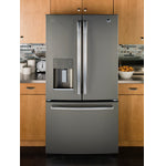 GE Profile Slate French Door Refrigerator (23.8 Cu. Ft.) - PFE24HMLKES