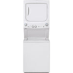 GE White Unitized Gas Laundry Centre - GUD24GSSMWW